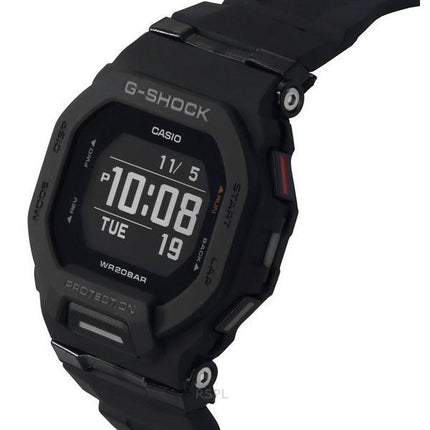 Casio G-Shock G-Squad Digital Smartphone Link Black Resin Strap Quartz GBD-200-1 200M Men's Watch