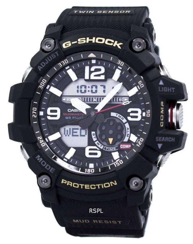 Casio G-Shock MUDMASTER Twin Sensor 200M GG-1000-1A Men's Watch