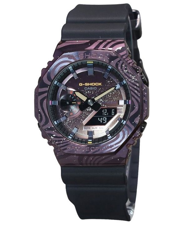 Casio G-Shock Milky Way Galaxy Limited Edition Multicolor Dial Quartz GM-2100MWG-1A 200M Men's Watch