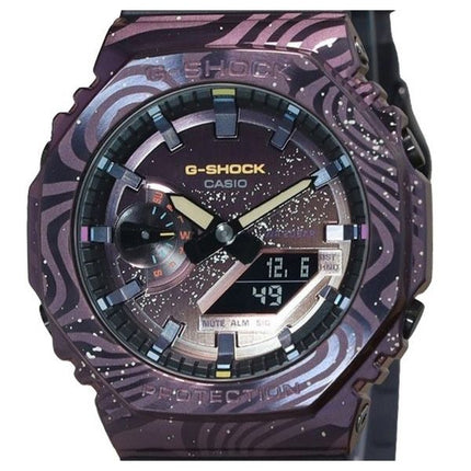 Casio G-Shock Milky Way Galaxy Limited Edition Multicolor Dial Quartz GM-2100MWG-1A 200M Men's Watch