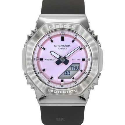 Casio G-Shock Analog Digital Bio-Based Resin Strap Pink Dial Quartz GM-S2110-4A 200M Women's Watch