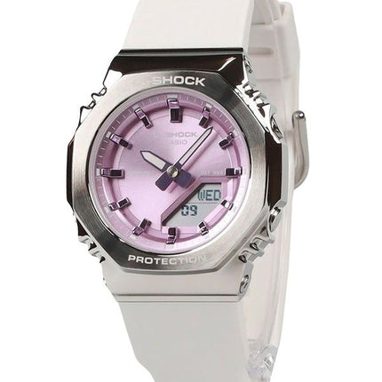 Casio G-Shock Analog Digital Bio-Based Resin Strap Pink Dial Quartz GM-S2110-7A6 200M Women's Watch