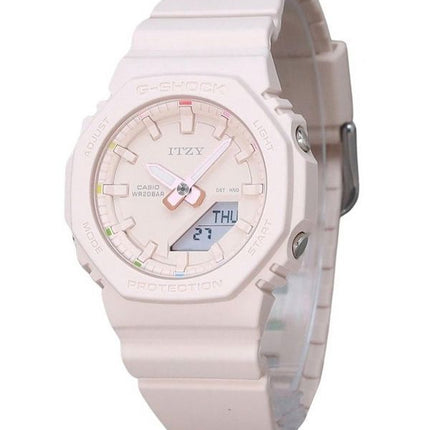 Casio G-Shock Analog Digital ITZY Collaboration Light Pink Dial Quartz GMA-P2100IT-4A 200M Women's Watch