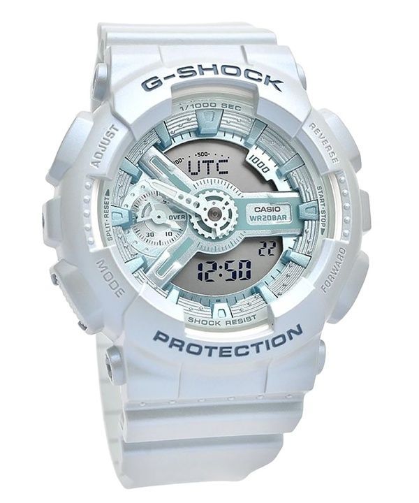 Casio G-Shock Analog Digital Bio-Based Resin Strap Blue Dial Quartz GMA-S110ST-2A 200M Women's Watch