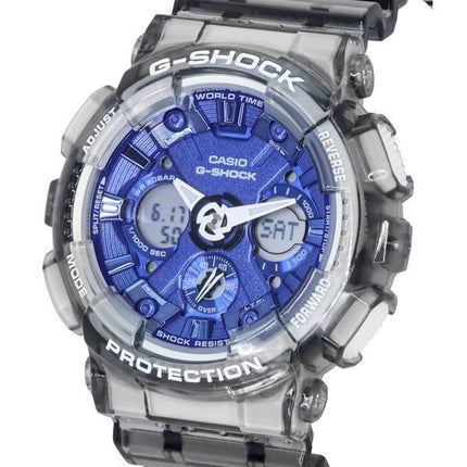 Casio G-Shock Translucent Gray Analog Digital Quartz GMA-S120TB-8A 200M Women's Watch