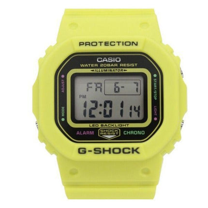 Casio G-Shock Energy Pack Series Digital Yellow Bio Based Resin Strap Quartz GMD-S5600EP-9 200M Women's Watch