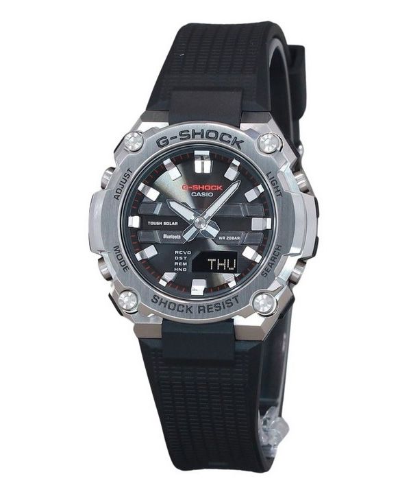 Casio G-Shock G-Steel Analog Digital Smartphone Link Bluetooth Black Dial Solar GST-B600-1A 200M Men's Watch