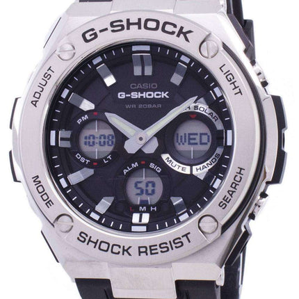 Casio G-Shock G-STEEL Analog-Digital World Time GST-S110-1A Men's Watch