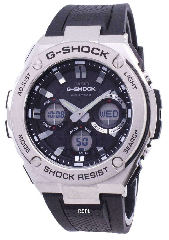 Casio G-Shock G-STEEL Analog-Digital World Time GST-S110-1A Men's Watch