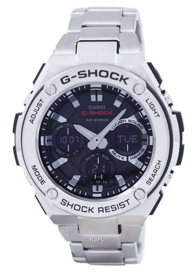 Casio G-Shock G-STEEL Analog-Digital World Time GST-S110D-1A GSTS110D-1A Men's Watch