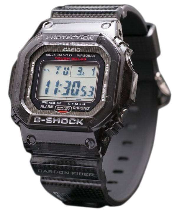 Casio G shock GW-S5600-1JF Carbon Fiber Insert Band MULTI BAND 6 Limited Edition Mens Watch