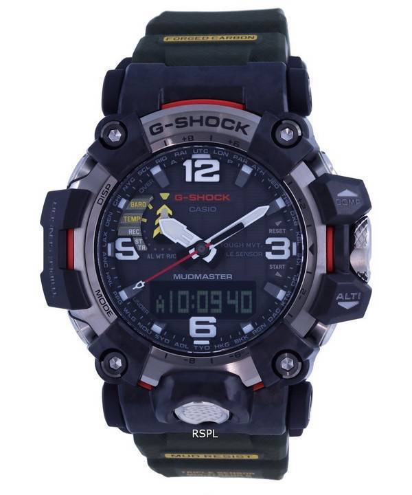 Casio G-Shock Mudmaster Analog Digital Solar Powered GWG-2000-1A3 GWG2000-1 200M Mens Watch