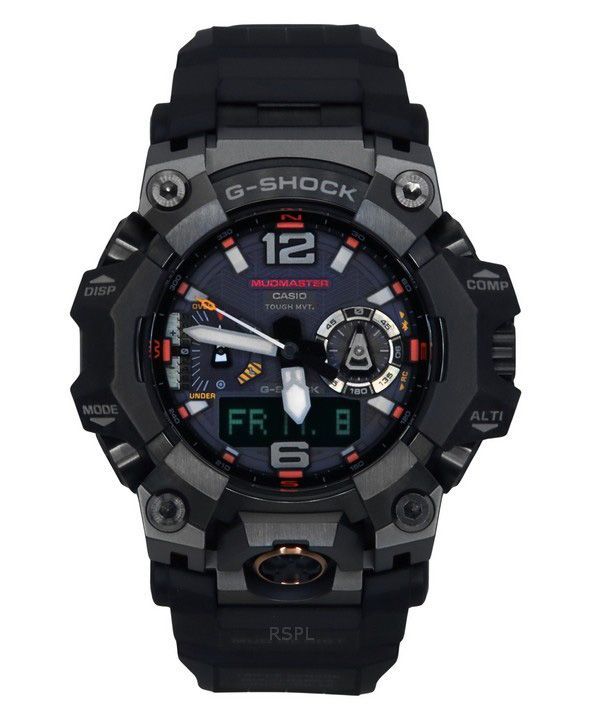 Casio G-Shock Master Of G-Land Mudmaster Analog Digital Smartphone Link Black Dial Solar GWG-B1000EC-1A 200M Men's Watch