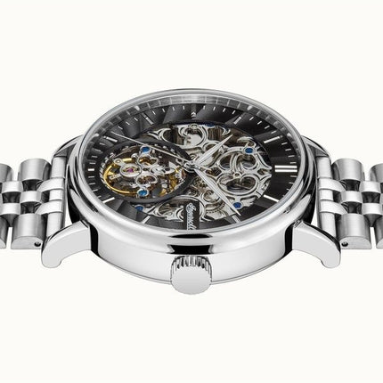 Ingersoll The Charles Stainless Steel Black Skeleton Dial Automatic I05804B Men's Watch