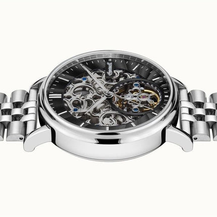 Ingersoll The Charles Stainless Steel Black Skeleton Dial Automatic I05804B Men's Watch