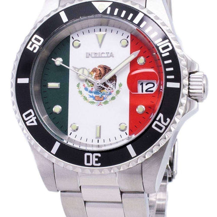 Invicta Pro Diver 28702 Limited World Soccer Mexico Edition Automatic 200M Men's Watch