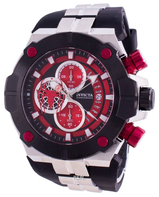 Invicta Marvel Spiderman 30317 Quartz Chronograph Limited Edition 200M Men's Watch