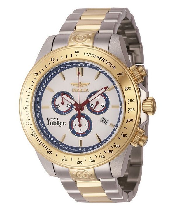 Invicta Cruiseline Chronograph Limited Edition White Dial Quartz Diver's 46145 200M Men's Watch