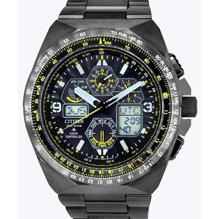 Citizen Promaster Skyhawk A-T Black Dial Chronograph Eco-Drive JY8127-59E 200M Men's Watch