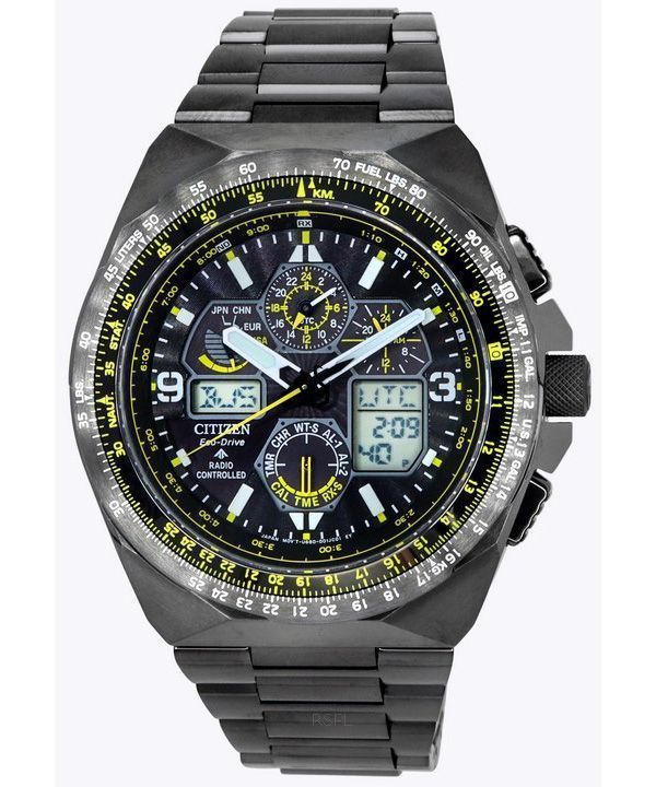 Citizen Promaster Skyhawk A-T Black Dial Chronograph Eco-Drive JY8127-59E 200M Men's Watch