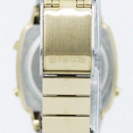 Casio Digital Stainless Steel Alarm Timer LA670WGA-9DF Womens Watch