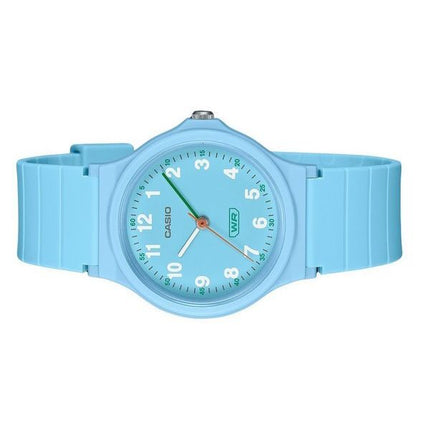 Casio Pop Analog Blue Bio Based Resin Strap Blue Dial Quartz LQ-24B-2B Women's Watch