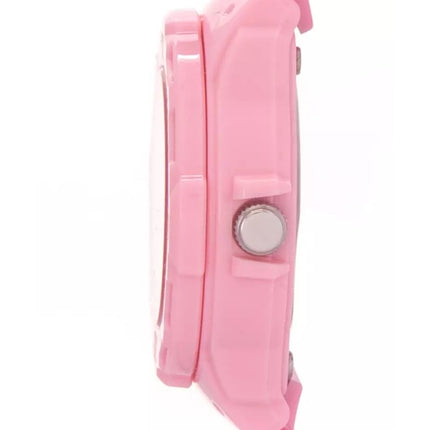 Casio Pink Resin Strap LRW-200H-4B2VDF LRW-200H-4B2V Womens Watch