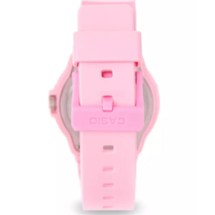 Casio Pink Resin Strap LRW-200H-4B2VDF LRW-200H-4B2V Womens Watch