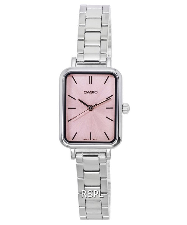 Casio Analog Pink Dial Quartz LTP-V009D-4E LTPV009D-4E Women's Watch