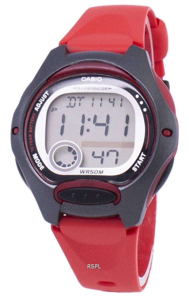 Casio Digital Sports Illuminator LW-200-4AVDF Womens Watch