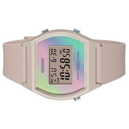 Casio Digital Resin Strap Multicolor Dial Quartz LW-205H-4 Womens Watch