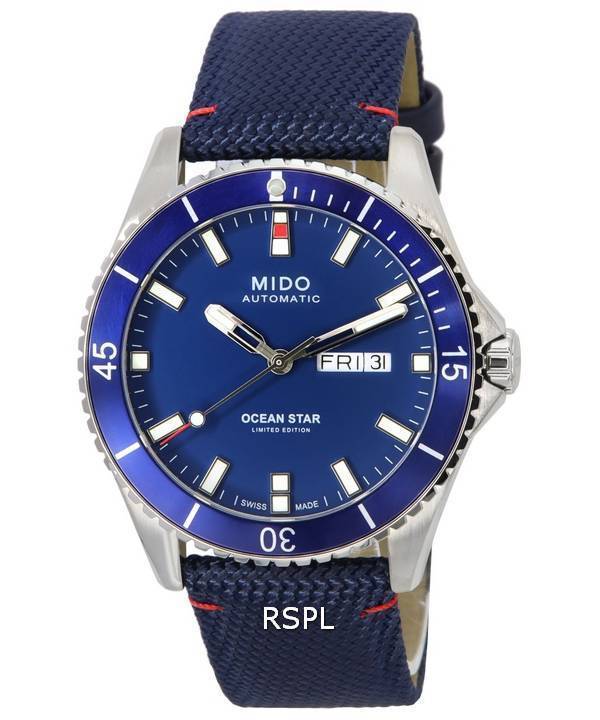 Mido Ocean Star IBA Limited Edition Blue Dial Automatic Diver's M026.430.17.041.01 M0264301704101 200M Men's Watch