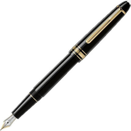 Montblanc Meisterstuck Classique Gold Coated 106514 Black Fountain Pen