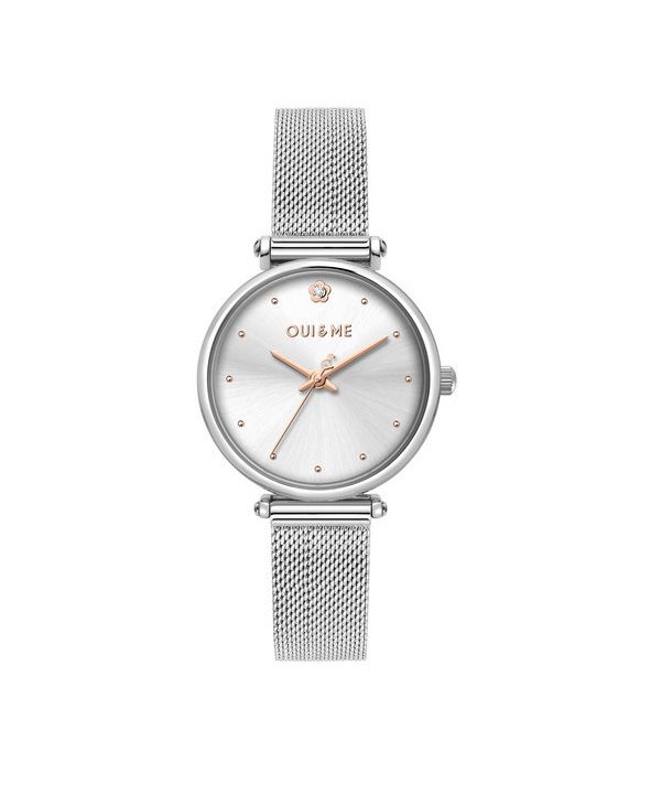 Oui & Me Etoile Stainless Steel Silver Dial Quartz ME010296 Women's Watch