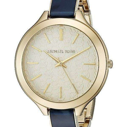 Michael Kors Slim Runway Gold Dial MK4309 Womens Watch