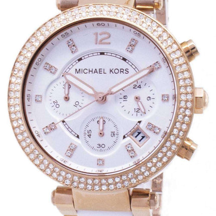 Michael Kors Parker Chronograph Crystals MK5774 Womens Watch