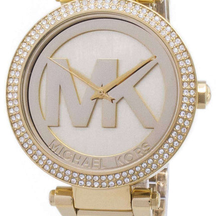 Michael Kors Parker Crystals MK Logo MK5784 Womens Watch