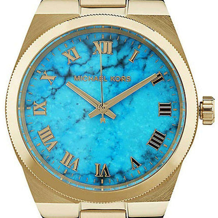 Michael Kors Channing Turquoise Dial MK5894 Womens Watch