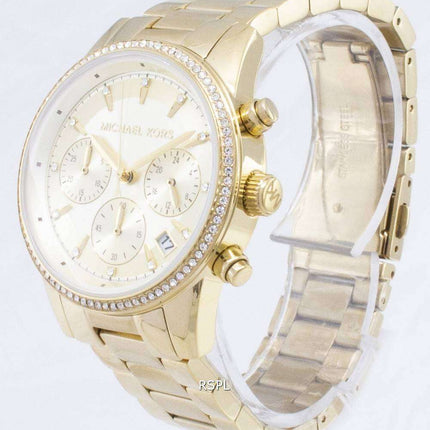 Michael Kors Ritz Chronograph Quartz Diamond Accents MK6356 Women's Watch