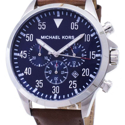 Michael Kors Gage Chronograph Blue Dial MK8362 Mens Watch