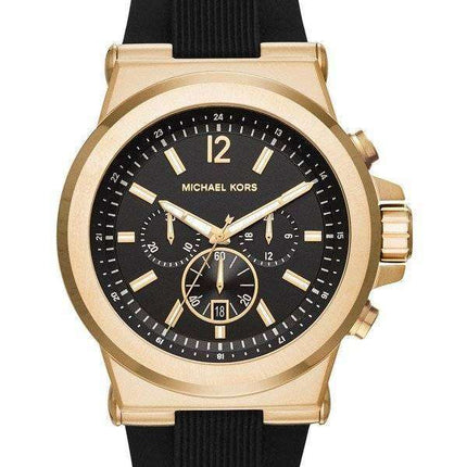 Michael Kors Dylan Black Dial Chronograph MK8445 Mens Watch