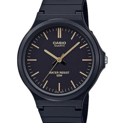 Casio Standard Analog Resin Strap Black Dial Quartz MW-240-1E2V Men's Watch