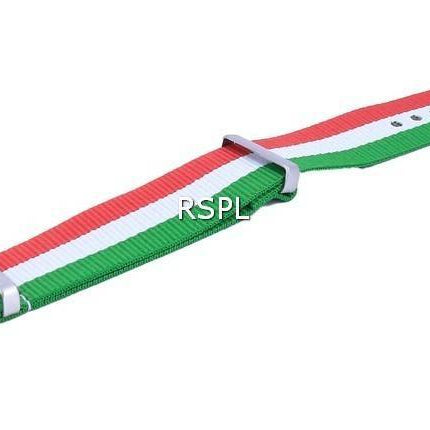 Ratio NATO23 Italy National Flag Pattern Polyester 22mm Watch Strap