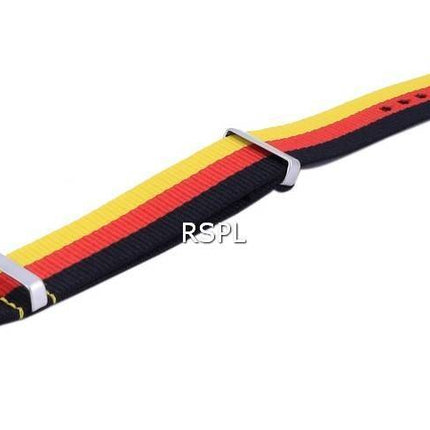 Ratio NATO26 Germany National Flag Pattern Polyester 22mm Watch Strap