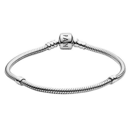 Pandora Moments Snake Link Sterling Silver Bracelet 590702HV-20 For Women