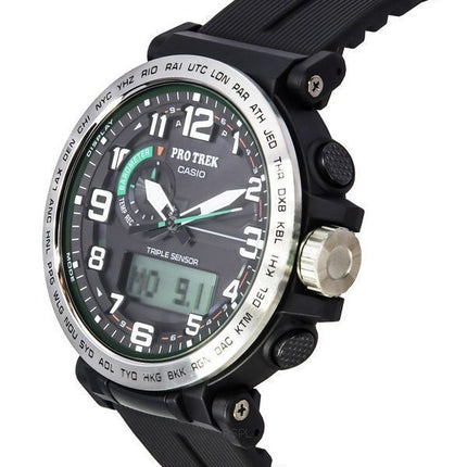 Casio ProTrek Analog Digital Black Dial Solar PRG-601-1 100M Men's Watch