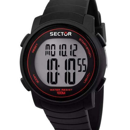 Sector Ex-31 Digital Black Dial Quartz R3251543001 100M Mens Watch