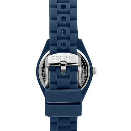 Sector Diver Just Time Plastic Strap Blue Dial Quartz R3251549007 Mens Watch