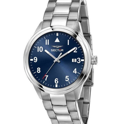 Sector 670 Date And Time Blue Dial Stainless Steel Quartz R3253540015 Womens Watch