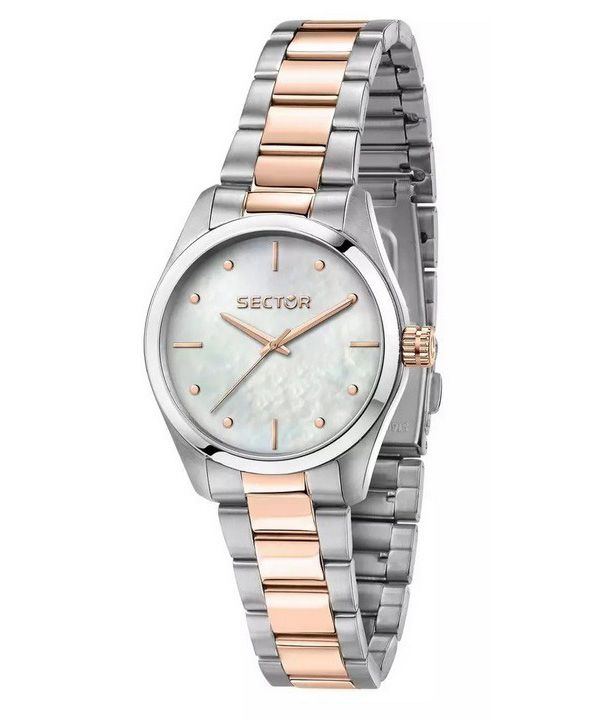 Sector 270 Just Time Two Tone Stainless Steel Silver Dial Quartz R3253578508 Womens Watch